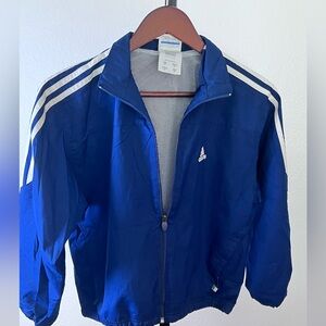 Boys Adidas Blue Track Jacket
